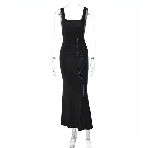 Sequin Spaghetti Straps Dress